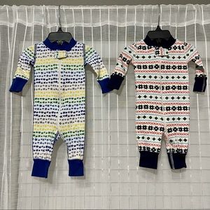 Hanna Andersson Baby Zipper Sleeper Pajamas Bundle